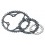 STRONGLIGHT - Tarcza mechanizmu korbowego MTB (Shimano) srebrny, szary, przydymiony