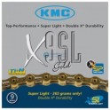 KMC X9SL (złoty) - łańcuch