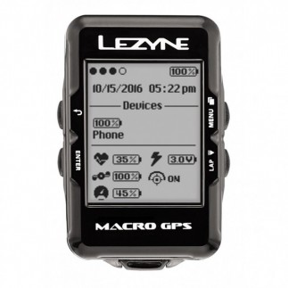 LEZYNE Macro GPS - licznik rowerowy