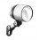 BUSCH&MULLER IQ-X - lampka przednia na dynamo srebrny