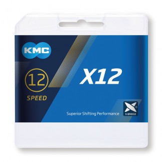 KMC X12 Silver - łańcuch 12-rzędowy