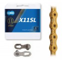 KMC X11SL (złoty) - łańcuch