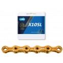 KMC X10SL (złoty) - łańcuch